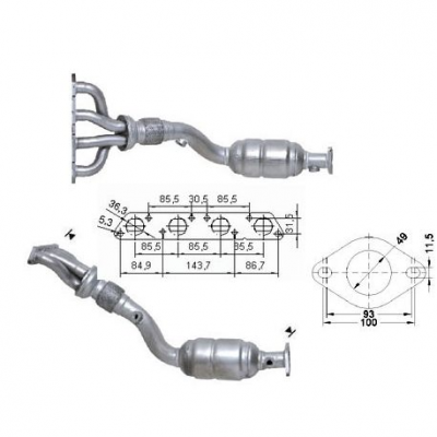 Magnaflow катализатор за BMW-MINI