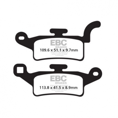 EBC Спирачни накладки SFAC SFAC492