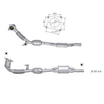 Magnaflow катализатор за AUDI