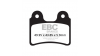 EBC Спирачни накладки Organic FA303TT