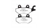EBC Спирачни накладки Sintered FA215HH