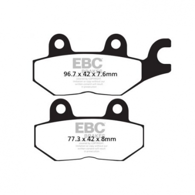 EBC Спирачни накладки Sintered FA215HH