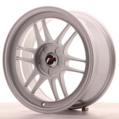 Japan Racing JR7 17x8 ET35 5H Blank Silver