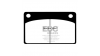 Предни/Задни спирачни накладки EBC Brakes Bluestuff NDX Trackday + Race DP5143NDX