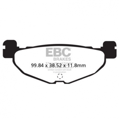 EBC Спирачни накладки SFAC408