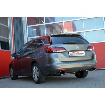 76мм Дуплексна изпускателна система Opel Astra K Спортна s Tourer - ECE одобрено (991186T-X3-X)