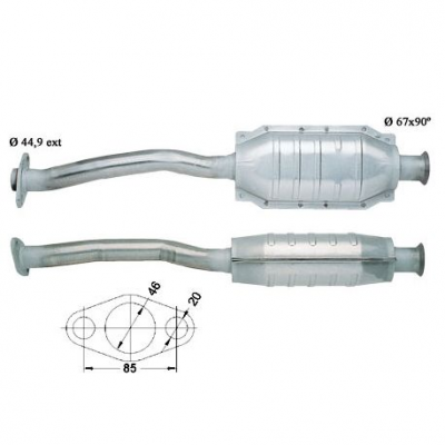 Magnaflow катализатор за CITROËN PEUGEOT