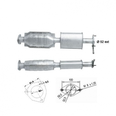 Magnaflow катализатор за LANCIA