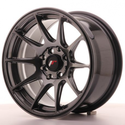 Japan Racing JR11 15x8 ET25 4x100/108 Dark Hyper Black