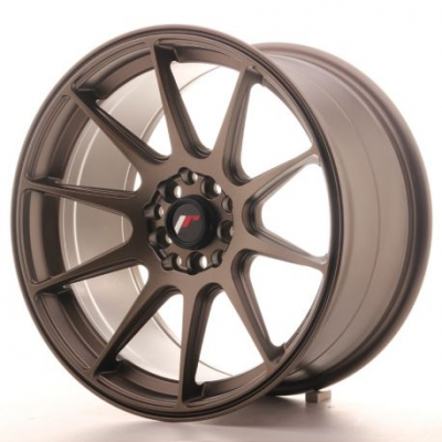 Japan Racing JR11 17x9 ET20 4x100/114 Matt Bronze