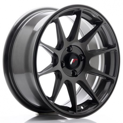 JR Wheels JR11 16x7 ET25 4x100 Hyper Gray