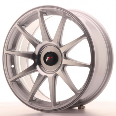 Japan Racing JR11 18x7,5 ET35-40 Blank Silver Mach