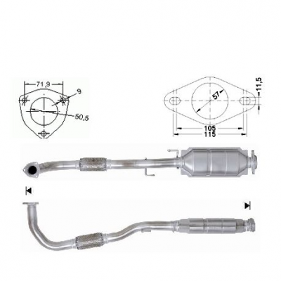 Magnaflow катализатор за CHRYSLER JEEP