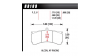 Накладки Hawk HB109G.710, Race, min-max 90°C-465°C