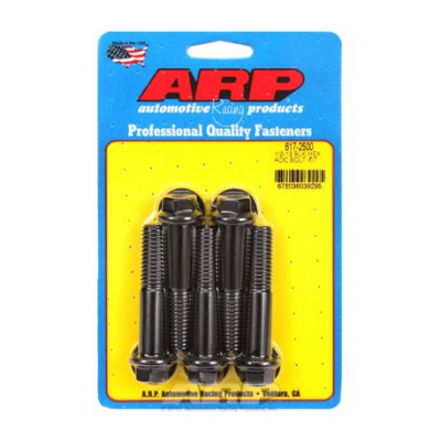 ARP Комплект болтове 1/2-13 x 2.500 Черен Оксид Hex