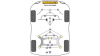Powerflex Тампон за трансмицията преден овален BMW 3 Series F30, F31, F34, F80