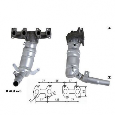 Magnaflow катализатор за FIAT