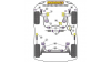 Powerflex Powerflex Комплект тампони Volkswagen Golf MK3 2WD (1992 - 1998)