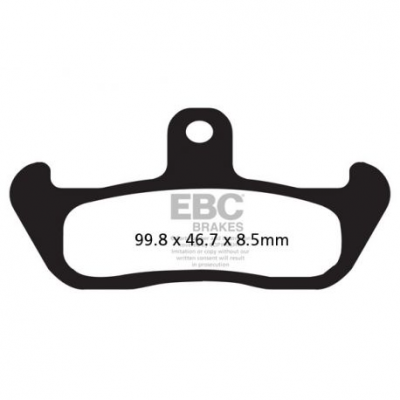EBC Спирачни накладки Organic FA134
