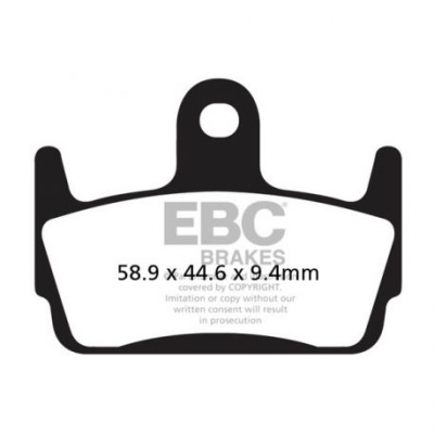 EBC Спирачни накладки Organic SFA234