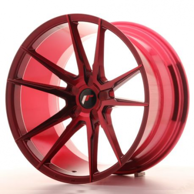 Japan Racing JR21 20x11 ET20-30 5H Blank Plati Red