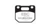EBC Спирачни накладки Organic FA110