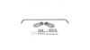 Sway bar - 18mm heavy duty blade adjustable for RENAULT