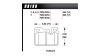 Предни накладки Hawk HB198E.565, Race, min-max 37°C-300°C
