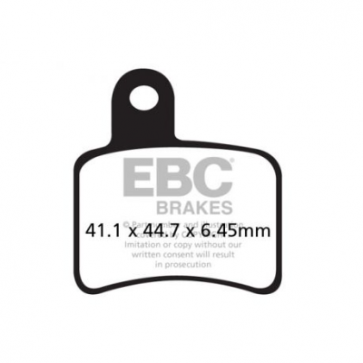 EBC Спирачни накладки Organic FA403