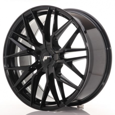 Japan Racing JR28 21x9 ET15-45 5H Blank Glossy Bla