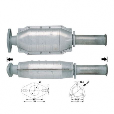 Magnaflow катализатор за ALFA ROMEO