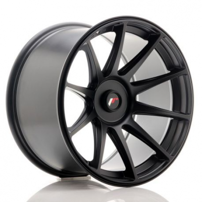 JR Wheels JR11 18x10,5 ET22-25 Blank Flat Black