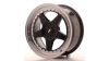 Japan Racing JR6 17x8 ET35 Blank Glossy Black