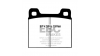 Предни спирачни накладки EBC Yellowstuff Street + Track DP4104R