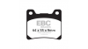 EBC Спирачни накладки EPFA EPFA088HH