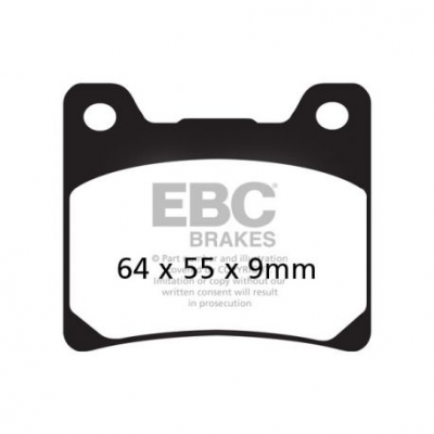 EBC Спирачни накладки EPFA EPFA088HH