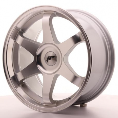 Japan Racing JR3 18x9 ET35-40 Blank Silver Machine