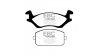 Предни спирачни накладки EBC Ultimax OEM Replacement DP322