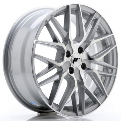 JR Wheels JR28 17x7 ET35 4x108 Silver Machined