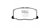 Предни спирачни накладки EBC Yellowstuff Street + Track DP4725R