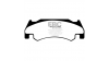 Предни спирачни накладки EBC Yellowstuff Street + Track DP41739R