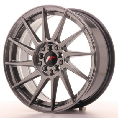 Japan Racing JR22 17x7 ET35 4x100/114 Hiper Black