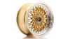 JR Wheels JR9 17x8,5 ET35 BLANK Gold w/Machined Lip