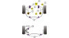 Powerflex Тампони за преден носач, задни с настройка на камбър reguliruem Mitsubishi Lancer Evolution 10 CZ4A (10/07-)
