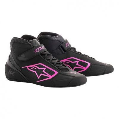 Races Shoes ALPINESTARS Tech-1 K - Black/Pink