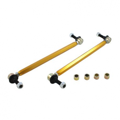 Whiteline Sway bar - link kit heavy duty adj steel ball, predná náprava