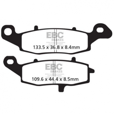 EBC Спирачни накладки Sintered FA229HH