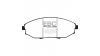 Предни спирачни накладки EBC Greenstuff 2000 Sport DP21750