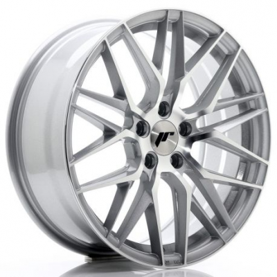 JR Wheels JR28 18x7,5 ET40 5x114,3 Silver Machined