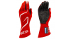 Състезателни ръкавици Sparco LAND RG-3 с FIA (вътрешни шевове) червен